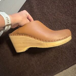 No. 6 New School Wedge Clogs